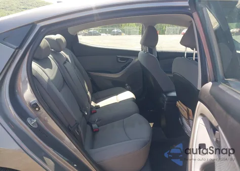 2012 Hyundai Elantra Gls из США, поврежденный, VIN 5NPDH4AE0CH086283